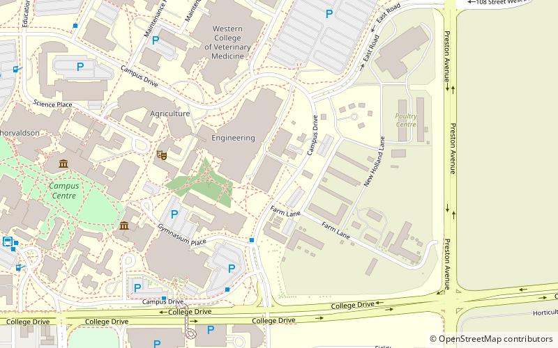 rutherford arena saskatoon location map