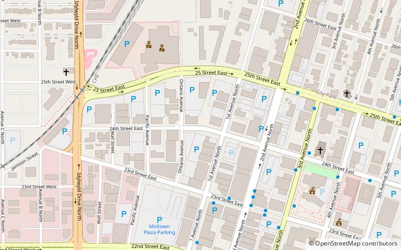 Arthur Cook Building location map