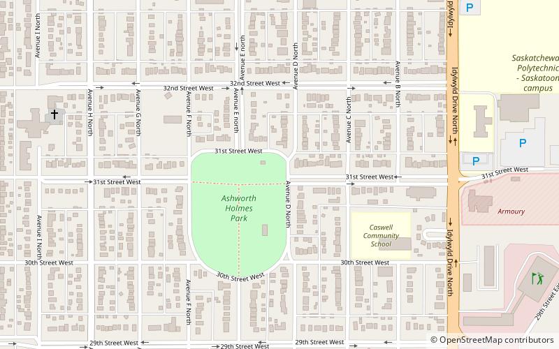 caswell hill saskatoon location map