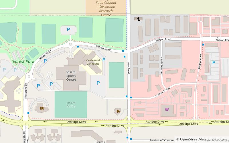 University Heights Suburban Centre location map