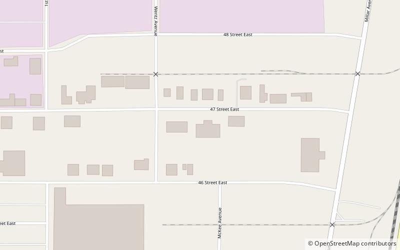 north industrial sda saskatoon location map