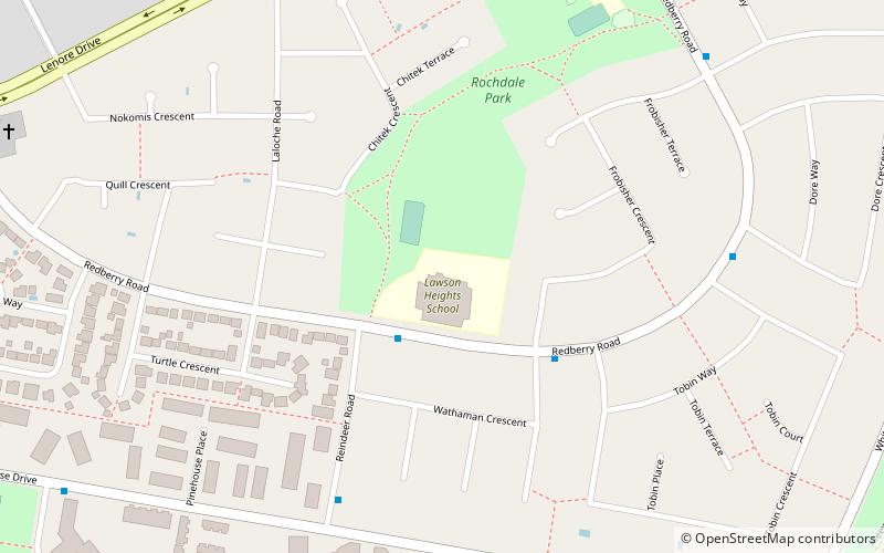 Lawson SDA location map