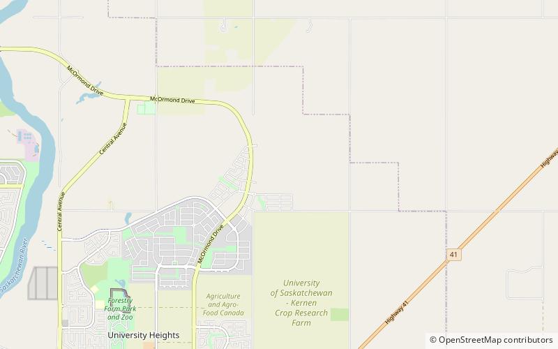 Aspen Ridge location map