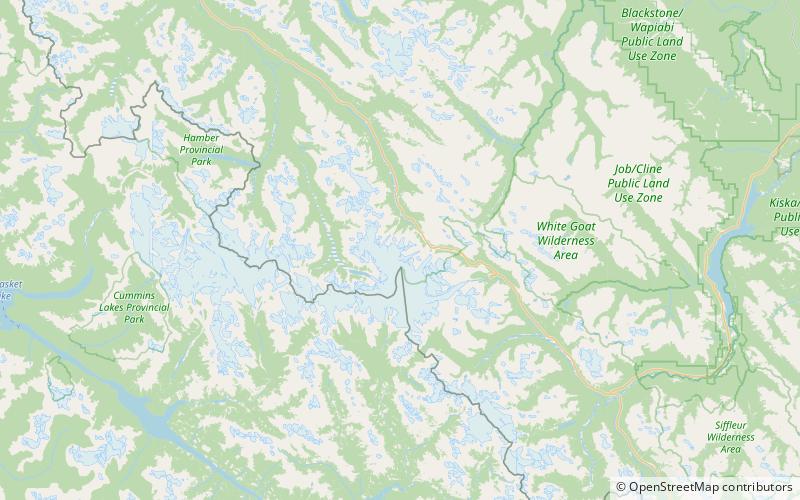 Mont Kitchener location map