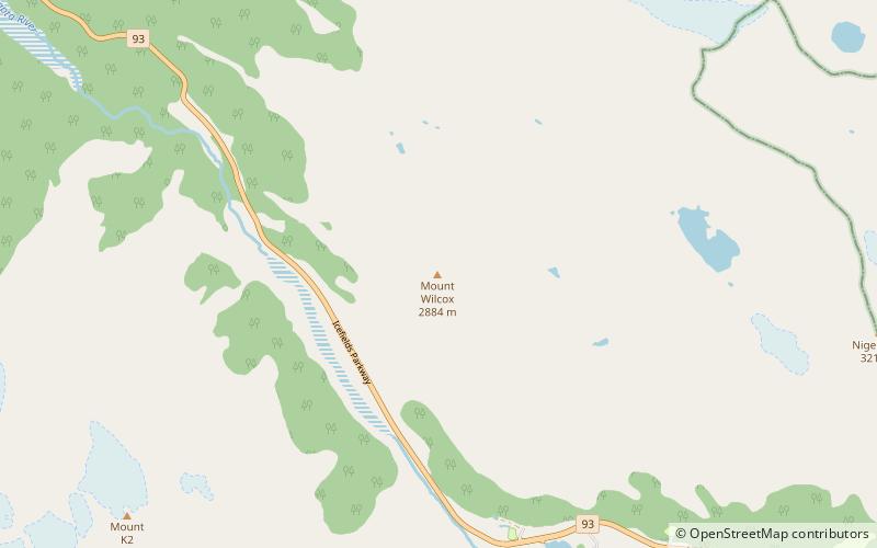 Mount Wilcox location map