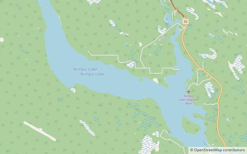 Nimpo Lake location map