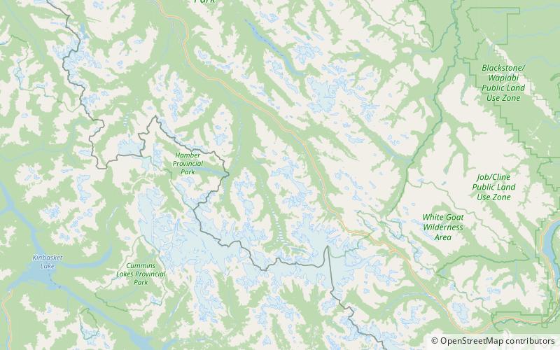 thorington tower parque nacional jasper location map