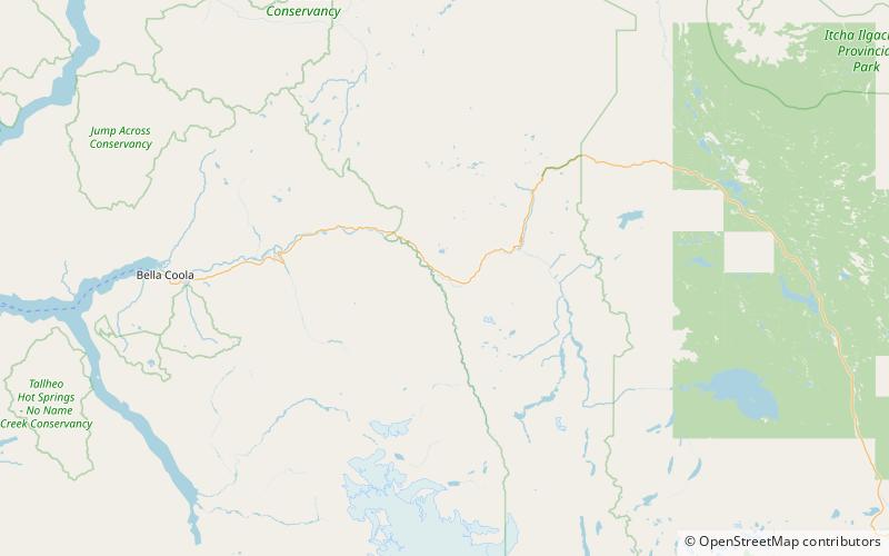 stuie tweedsmuir south provincial park location map