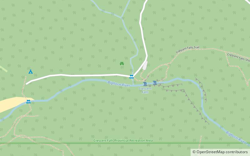 Chutes Crescent location map