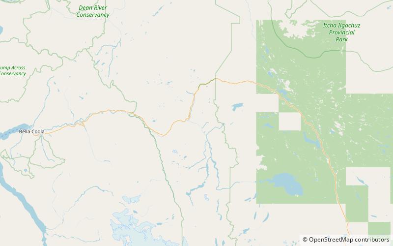 atnarko tweedsmuir south provincial park location map