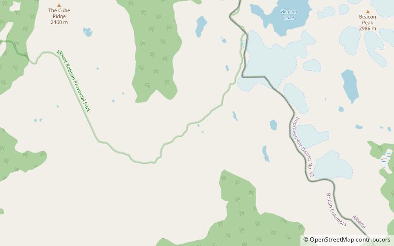 Fraser Pass location map
