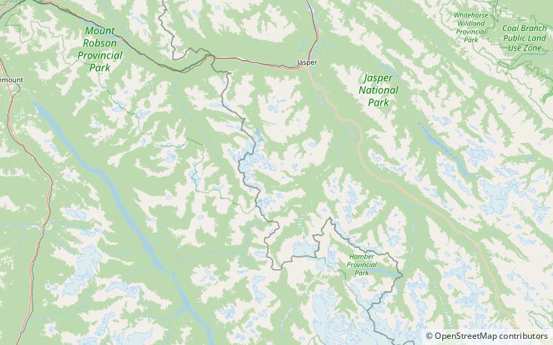 angle peak parque nacional jasper location map