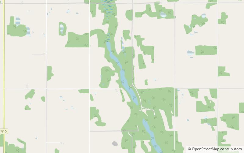 Chain Lakes location map