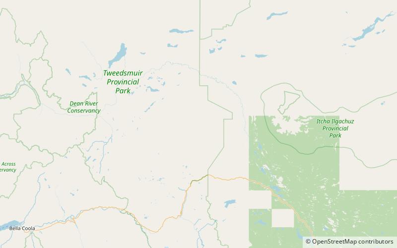 pic tsitsutl parc provincial de tweedsmuir location map