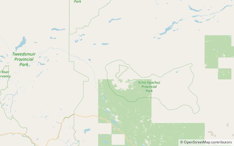 far mountain itcha ilgachuz provincial park location map