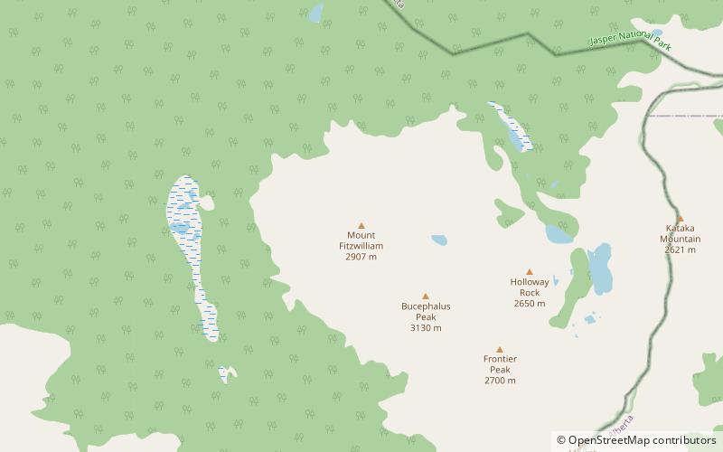 Mount Fitzwilliam location map