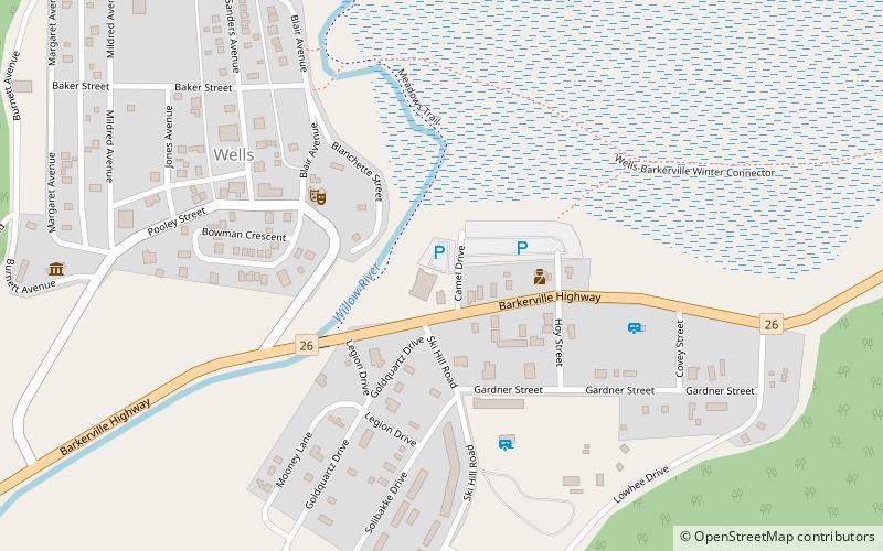 wells barkerville location map