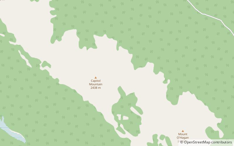 miette range jasper national park location map