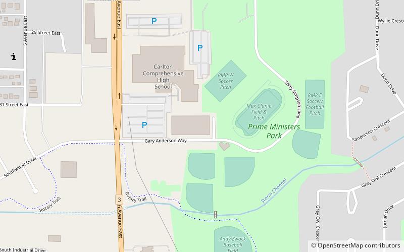 Art Hauser Centre location map