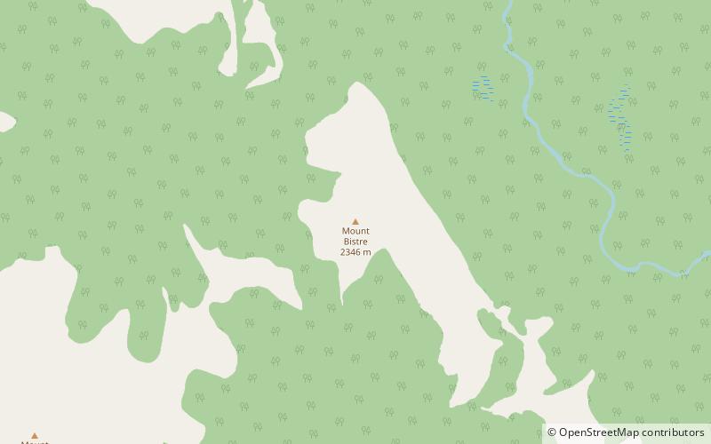 mount bistre location map