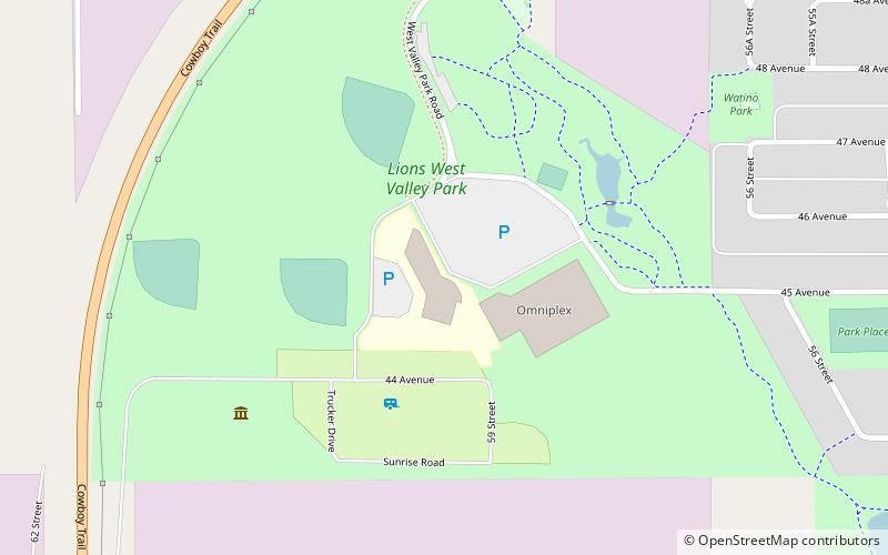 holy trinity academy drayton valley location map