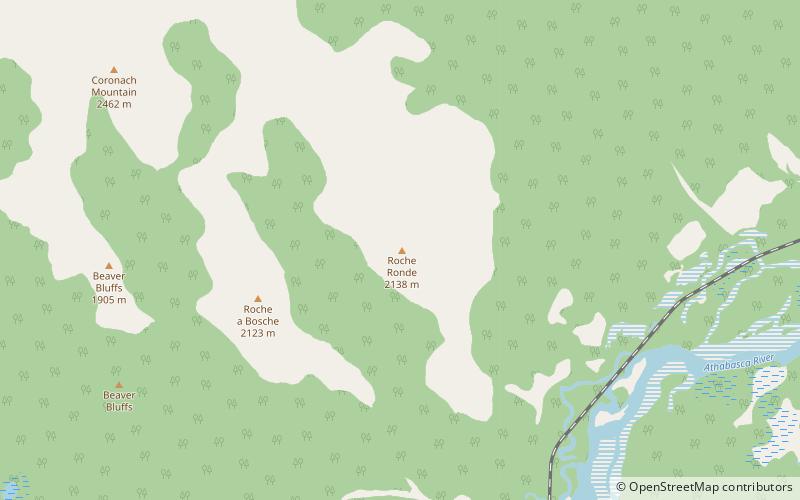 Roche Ronde location map