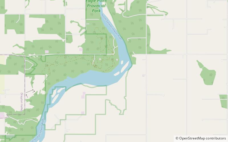 Eagle Point Provincial Park location map