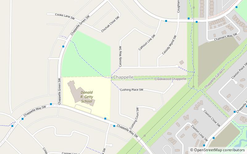 chappelle edmonton location map