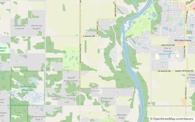 white birch edmonton location map