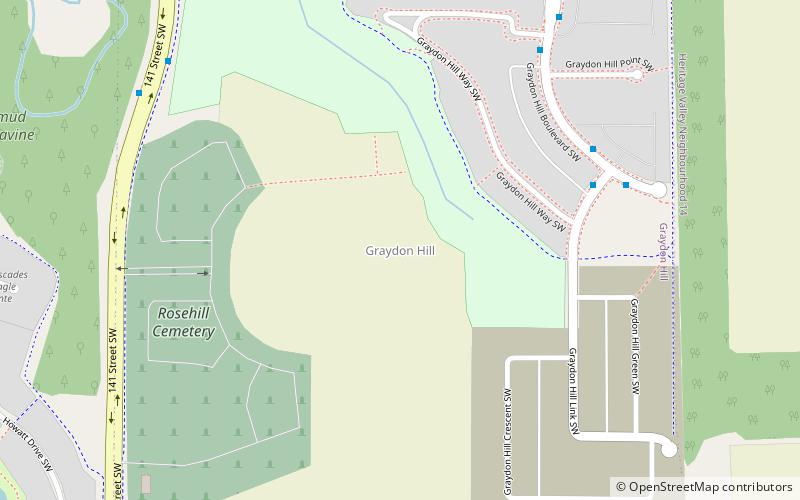 graydon hill edmonton location map