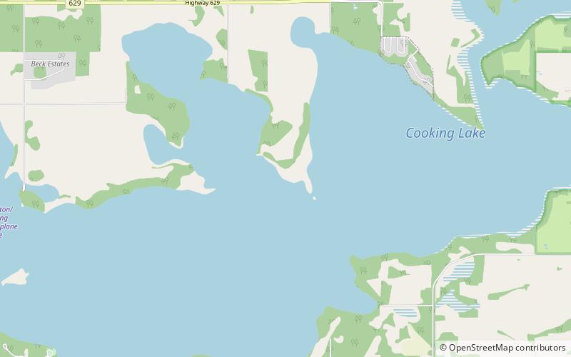 Cooking Lake location map