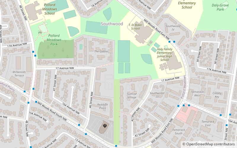 millhurst edmonton location map
