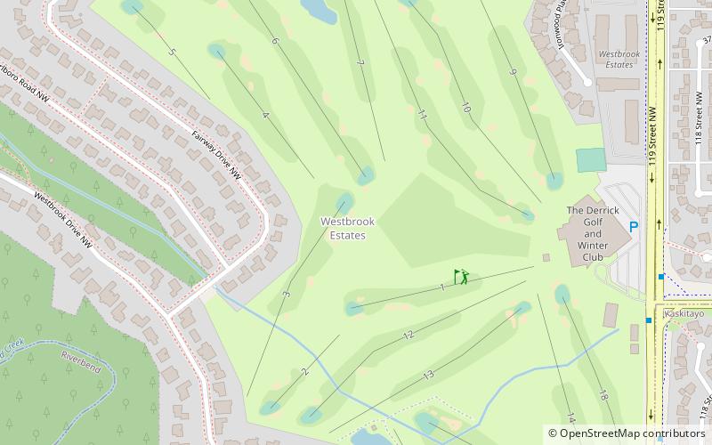 westbrook estates edmonton location map
