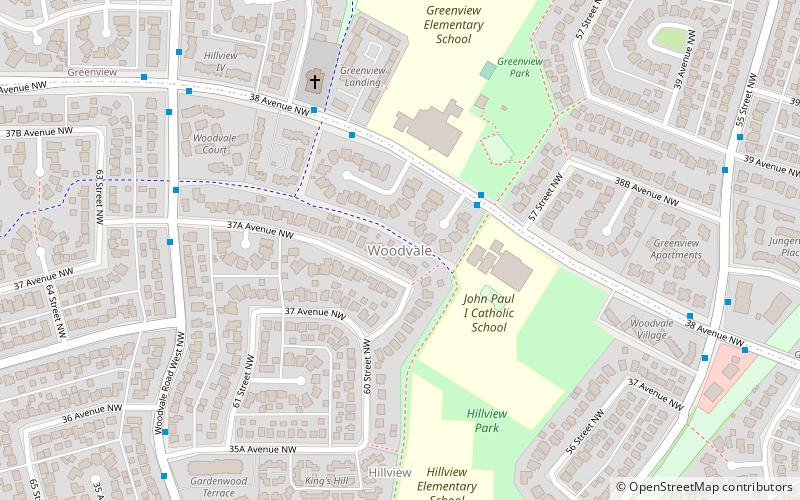 woodvale edmonton location map