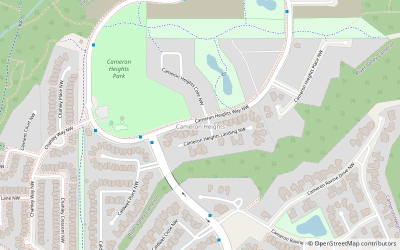 Cameron Heights location map