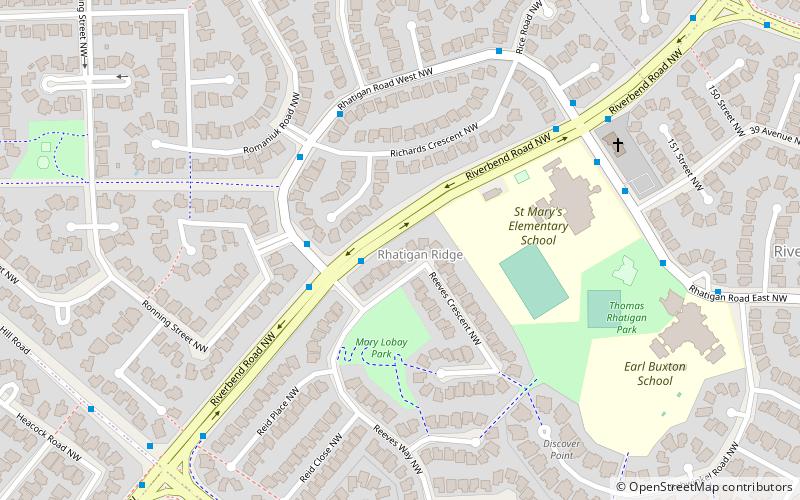 Rhatigan Ridge location map