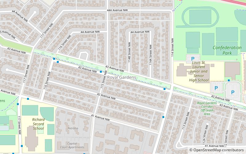 royal gardens edmonton location map