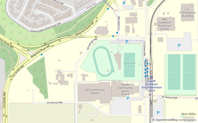 Foote Field location map