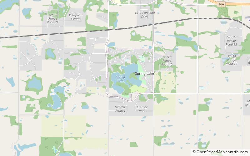 spring lake location map