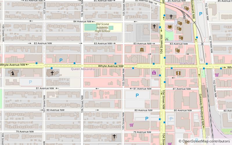 Strathcona Public Building location map