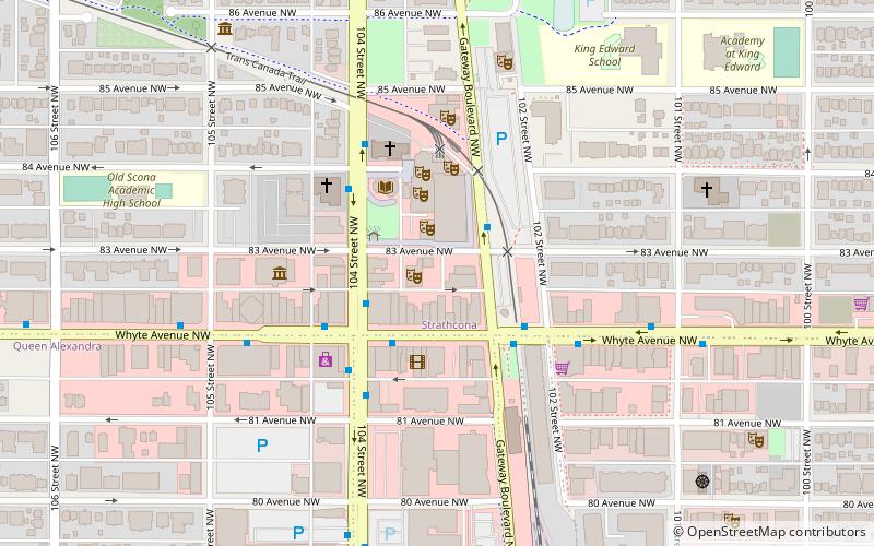 Varscona Theatre location map