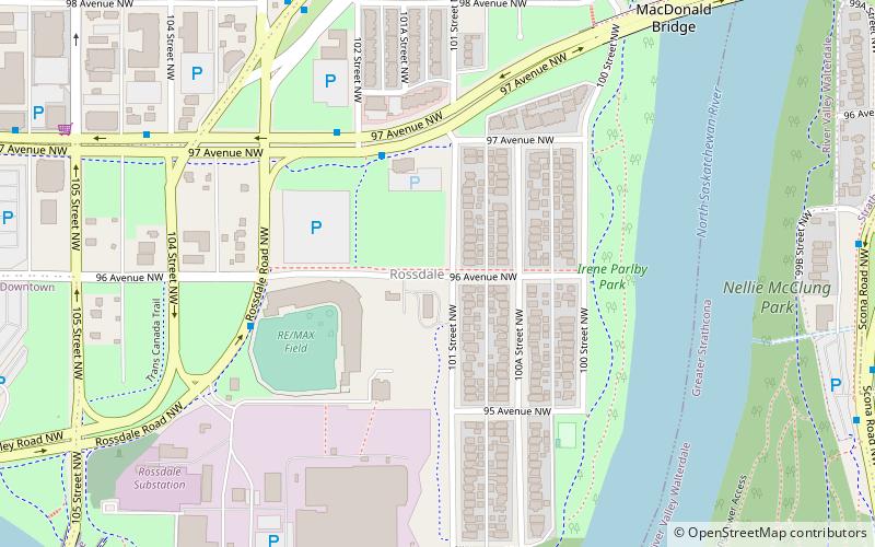 Rossdale location map