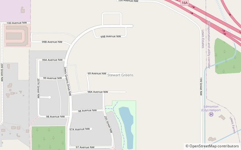 Stewart Greens location map