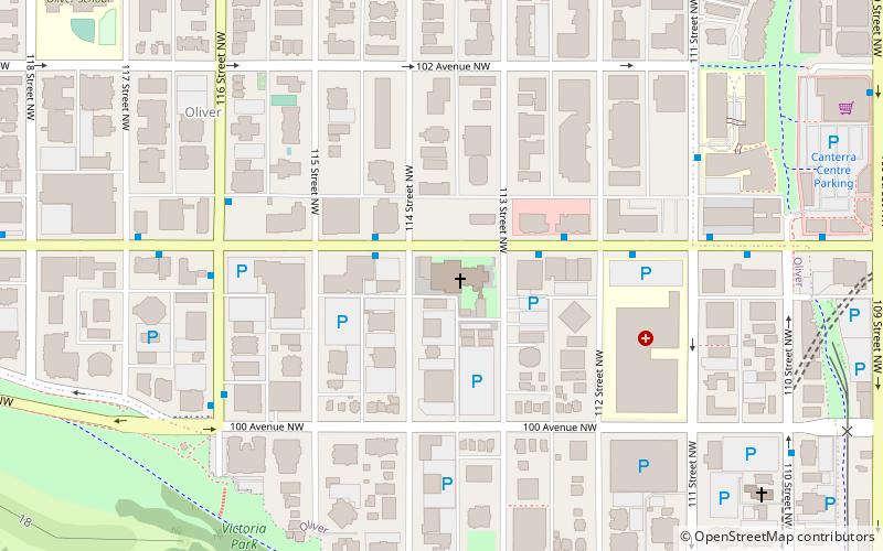 Basilique-cathédrale Saint-Joseph d'Edmonton location map