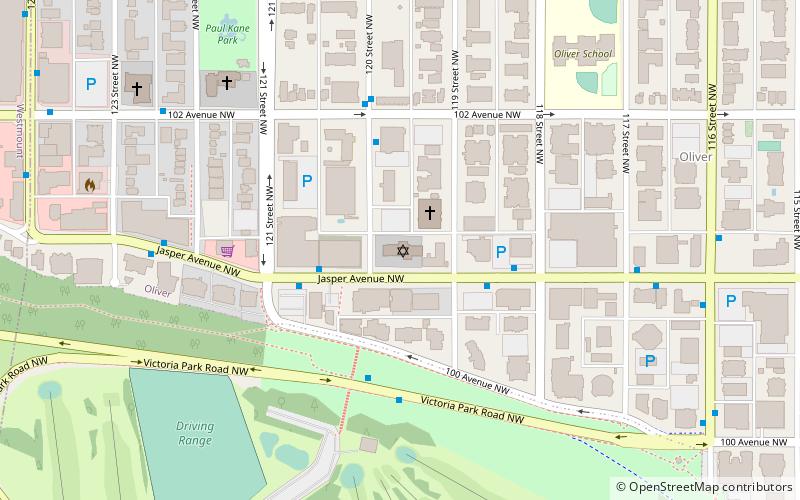 beth shalom synagogue edmonton location map