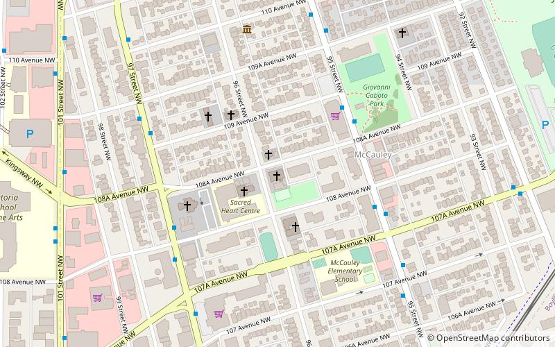 Chinatown and Little Italy location map