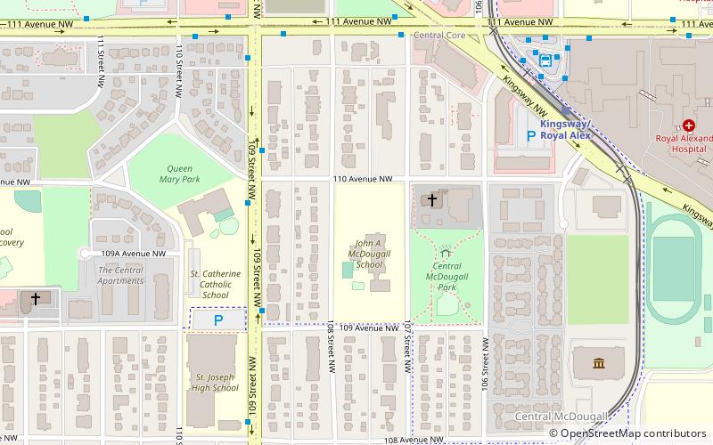 Catedral de San Juan de Edmonton location map