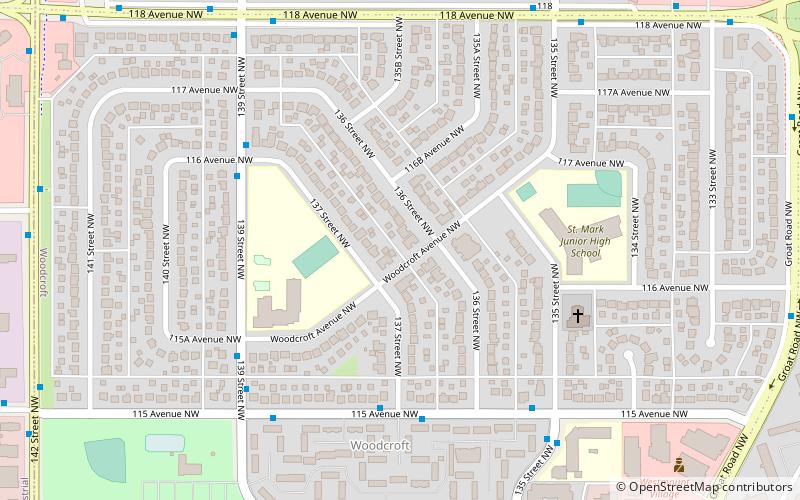 Woodcroft location map