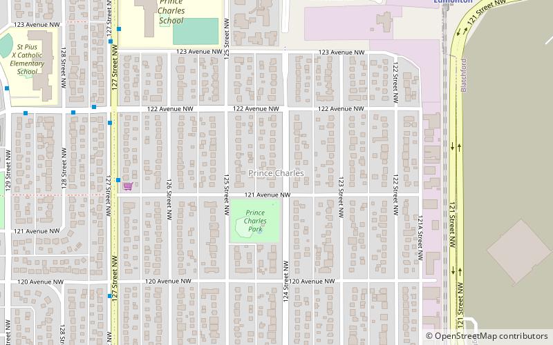 Prince Charles location map