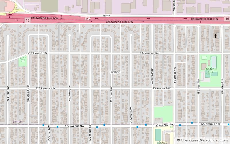 Delton location map